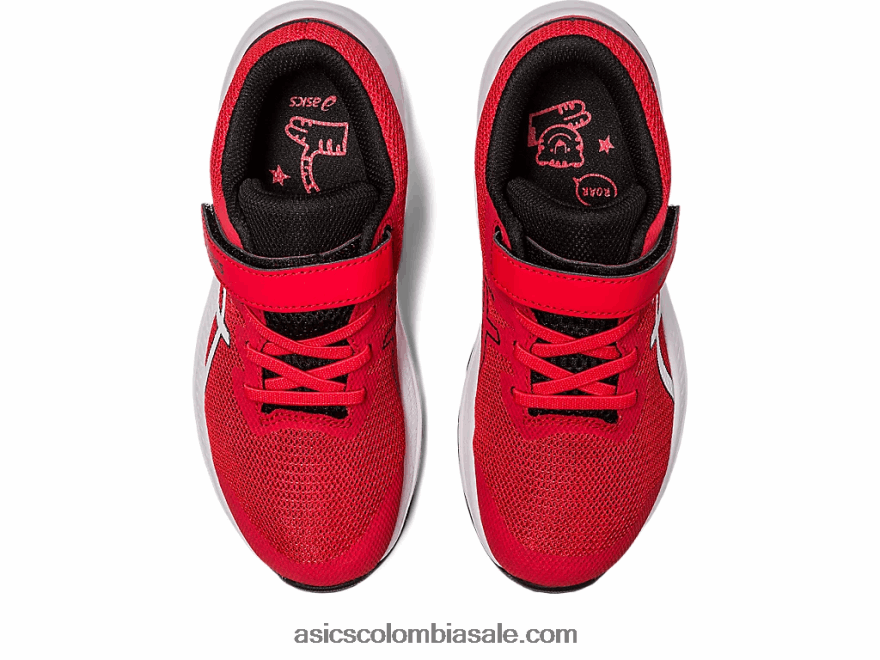 niños Asics gt-1000 11 preescolar rojo eléctrico/blanco 20X82N4254