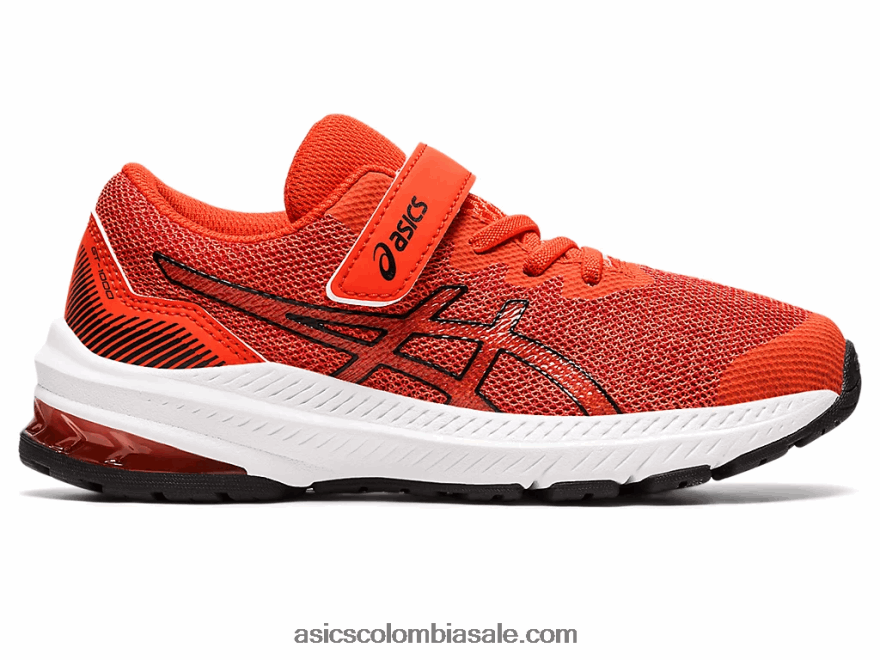 niños Asics gt-1000 11 preescolar tomate cherry/negro 20X82N4370