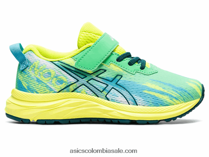 niños Asics pre noosa tri 13 preescolar hoja nueva/pino terciopelo 20X82N4331