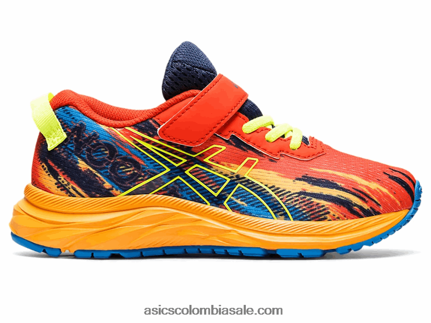 niños Asics pre noosa tri 13 preescolar tomate cherry/amarillo de seguridad 20X82N4347