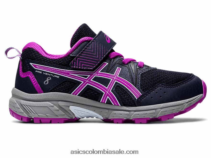 niños Asics pre-venture 8 preescolar medianoche/orquídea 20X82N4375