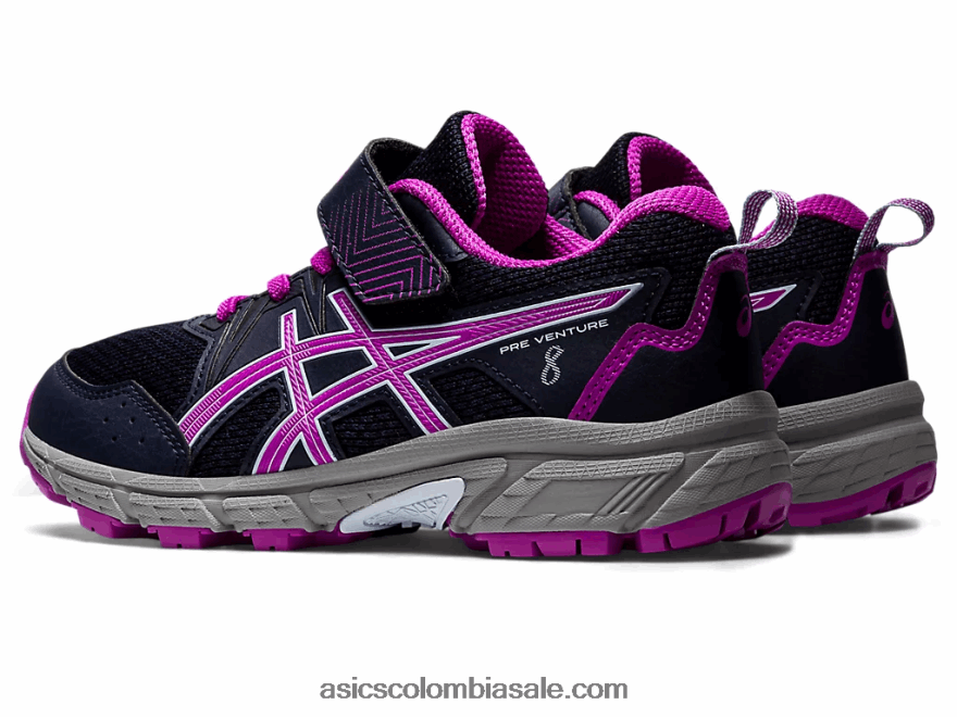niños Asics pre-venture 8 preescolar medianoche/orquídea 20X82N4375