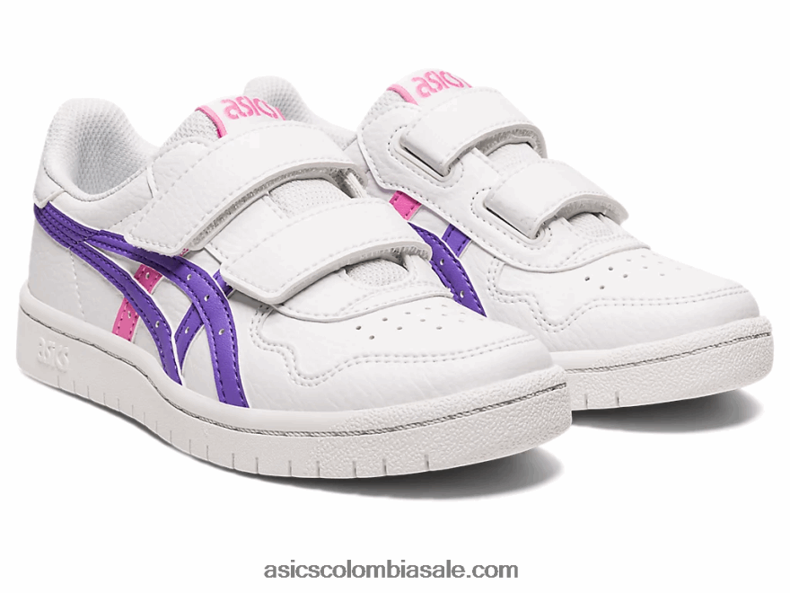 niños Asics preescolar de japon blanco/amatista 20X82N4323