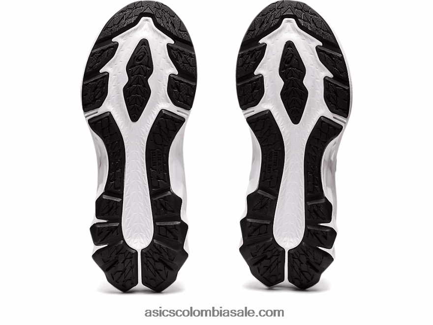 niños Asics preescolar novablast 2 blanco negro 20X82N4417