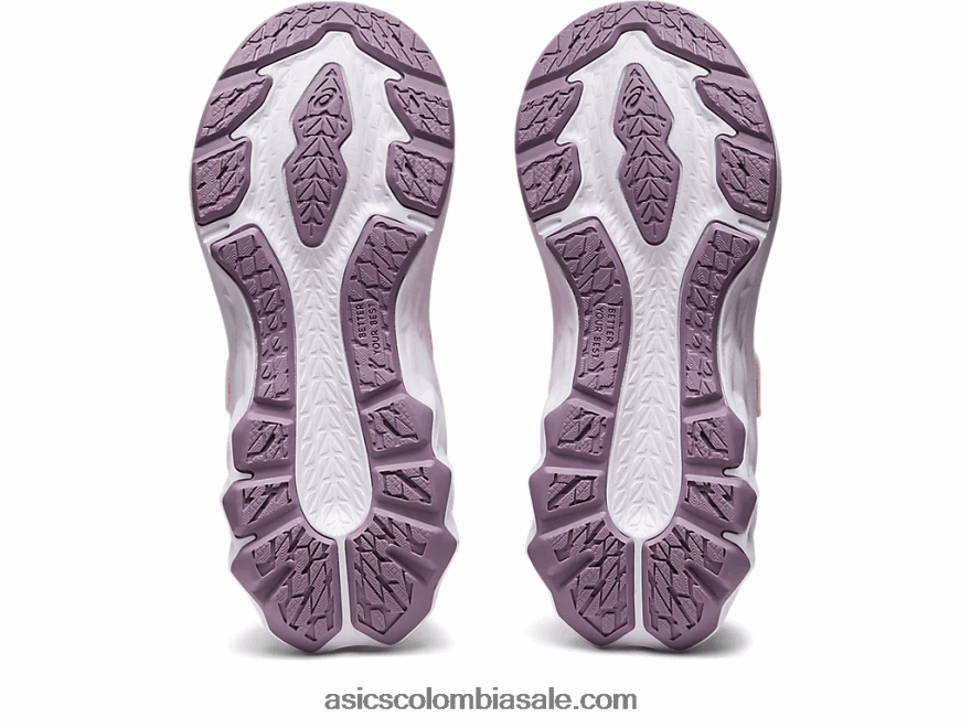 niños Asics preescolar novablast 2 papaya/violeta crepuscular 20X82N4290