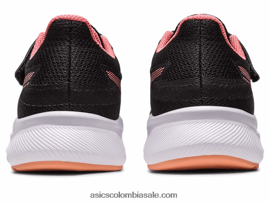 niños Asics preescolar patriota 13 negro/papaya 20X82N4305