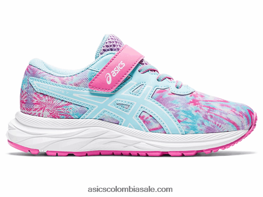 niños Asics preexcite 7 preescolar descomposición del océano/fruta del dragón 20X82N4557