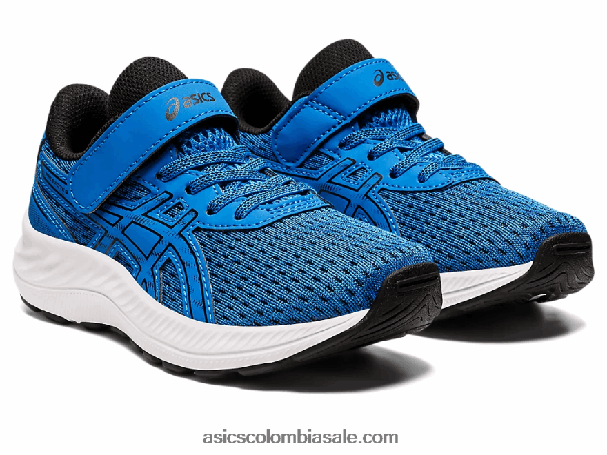 niños Asics preexcite 9 preescolar azul eléctrico/negro 20X82N4339