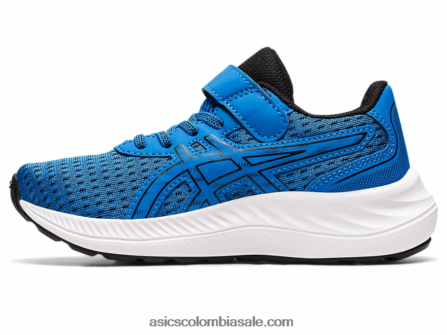 niños Asics preexcite 9 preescolar azul eléctrico/negro 20X82N4339