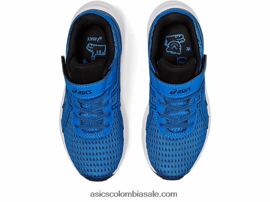 niños Asics preexcite 9 preescolar azul eléctrico/negro 20X82N4339