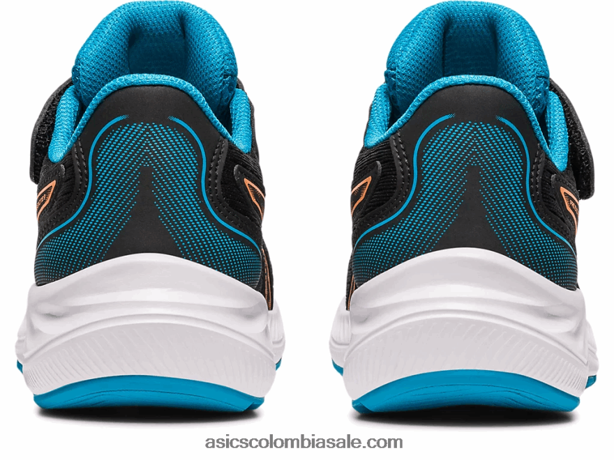 niños Asics preexcite 9 preescolar melocotón negro/sol 20X82N4280