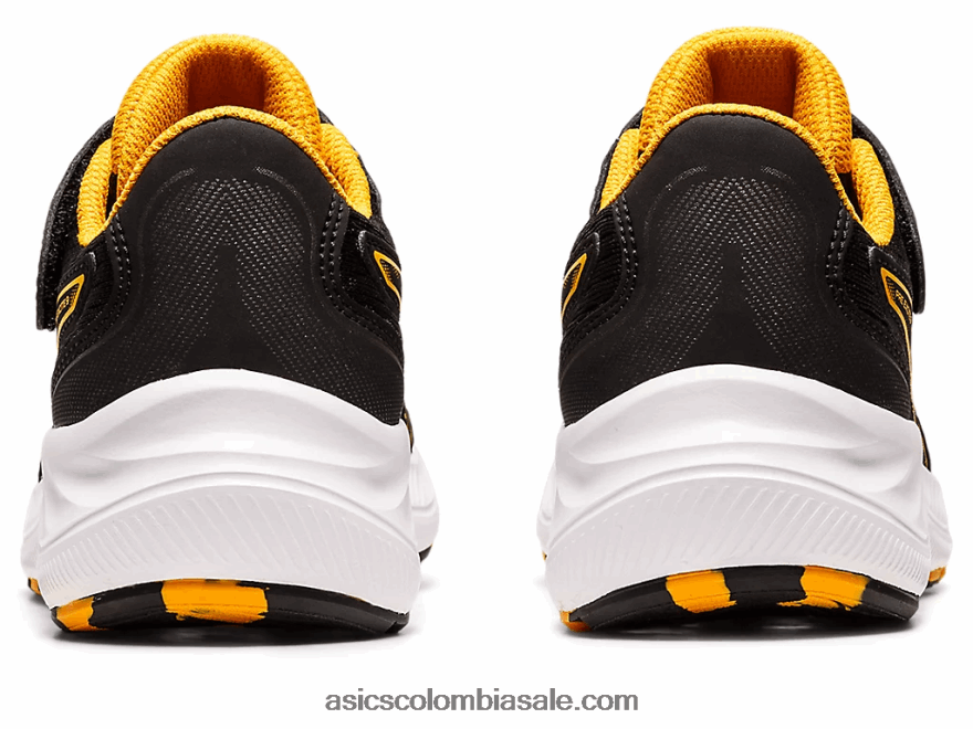 niños Asics preexcite 9 preescolar negro/ámbar 20X82N4344
