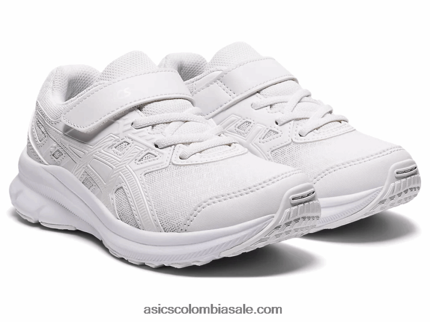 niños Asics sacudida 3 preescolar blanco 20X82N4522