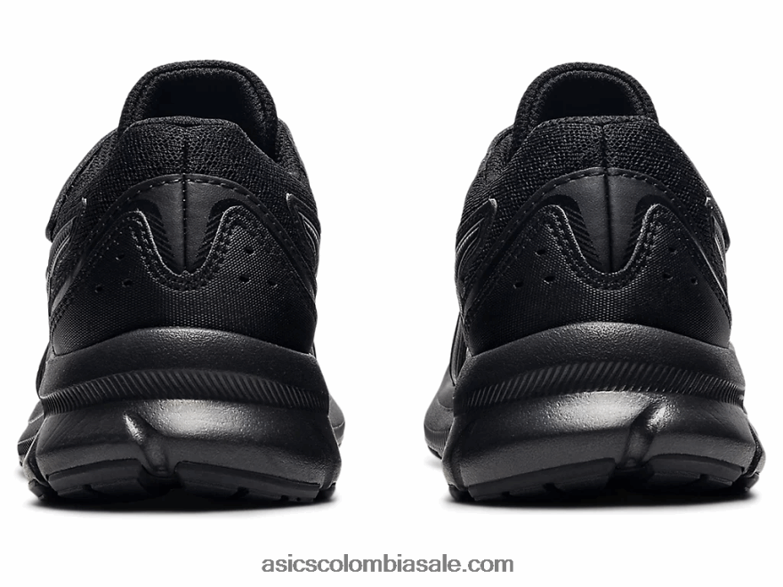 niños Asics sacudida 3 preescolar negro 20X82N4524