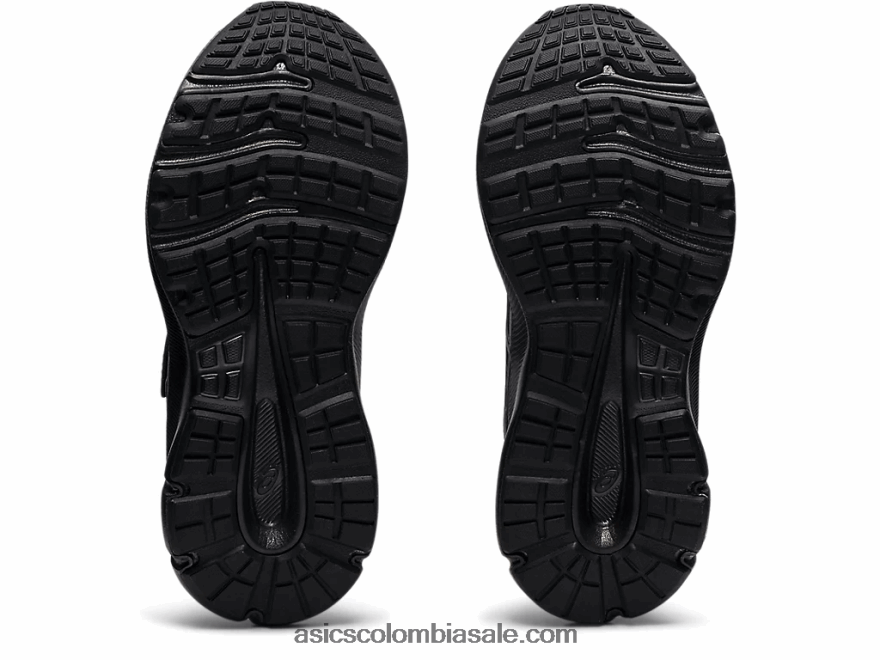 niños Asics sacudida 3 preescolar negro 20X82N4524
